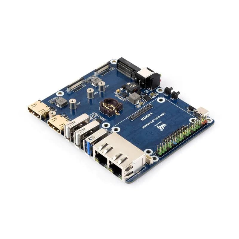 Waveshare CM5 CM5-DUAL-ETH-BASE