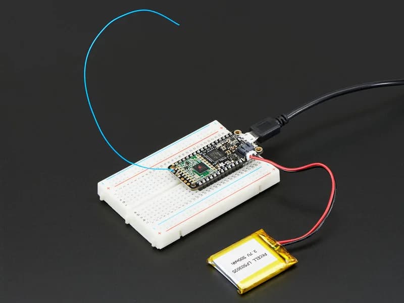 Радио Adafruit Feather M0 RFM96 LoRa - 433 МГц RadioFruit