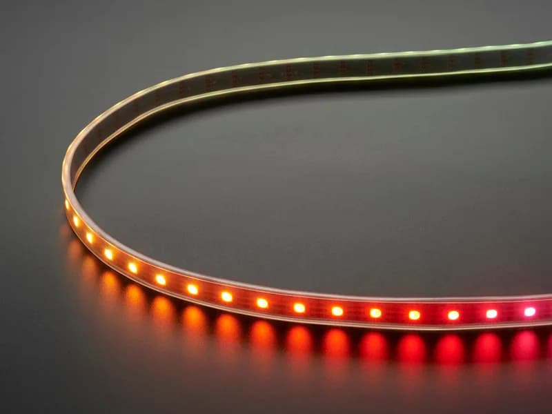 Цифровая светодиодная лента Adafruit DotStar - белая, 60 светодиодов - на метр БЕЛАЯ