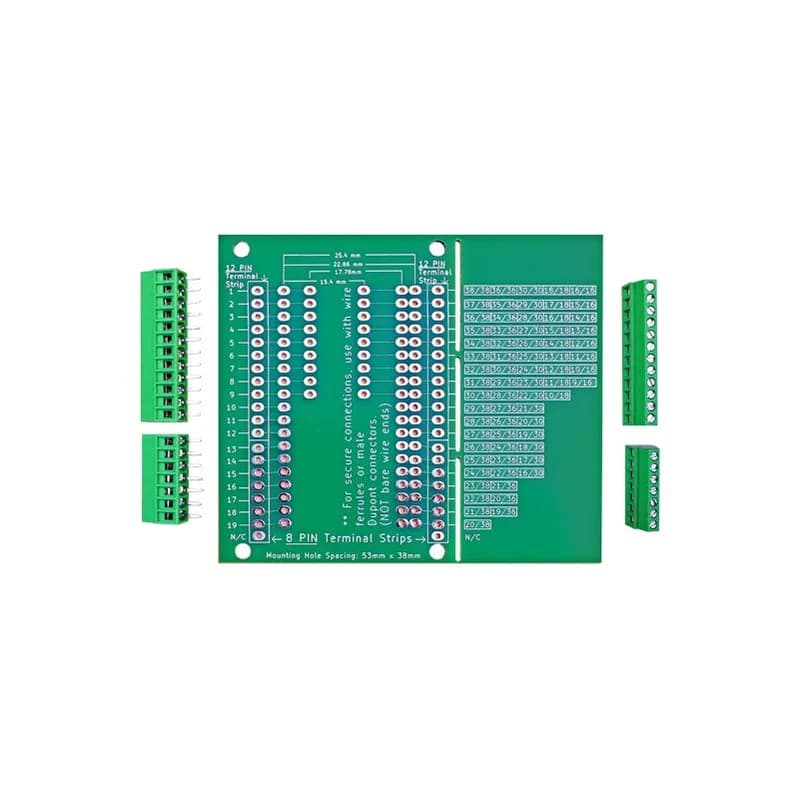 Универсальная коммутационная плата ESP32: безопасные соединения для большинства плат ESP32