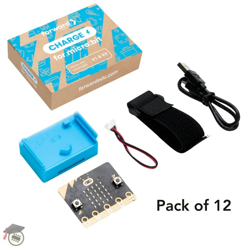 Аккумуляторная батарея CHARGE с комплектом micro:bit Classroom Pack (12 шт.)
