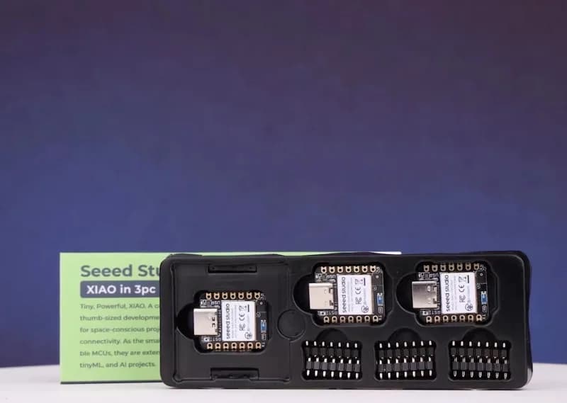 XIAO nRF52840 Sense, комплект из 3 шт. — NFC, Bluetooth5.0, встроенный IMU, микрофон, антенна, поддержка TinyML, TensorFlow Lite, Arduino, MicroPython, CircuitPython, tinyGo, Zephyr, Meshtastic, Amazon Sidewalk, QMK, ZMK