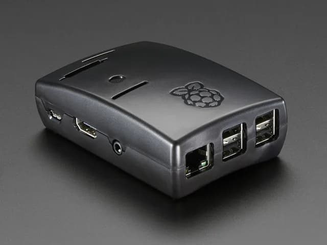 Raspberry Pi B+ / Pi 2 / Pi 3 Черный корпус