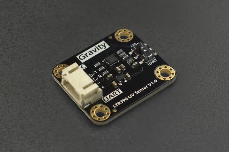 Гравитация: Датчик УФ-излучения LTR390 (от 280 до 430 нм) — I2C и UART