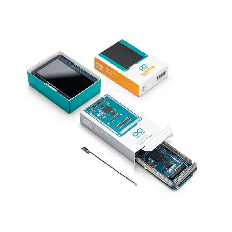 Оригинальный Arduino GIGA R1 WiFi с экраном GIGA Display Shield