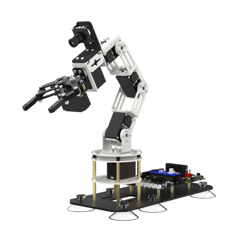 DOFBOT SE Робот-манипулятор AI Vision с программированием ROS Python (версия для виртуальной машины)