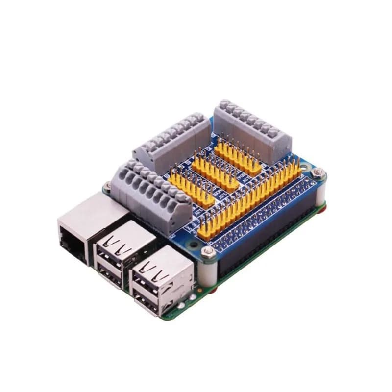 Многофункциональная плата расширения Raspberry Pi GPIO для 4B/3B/2B