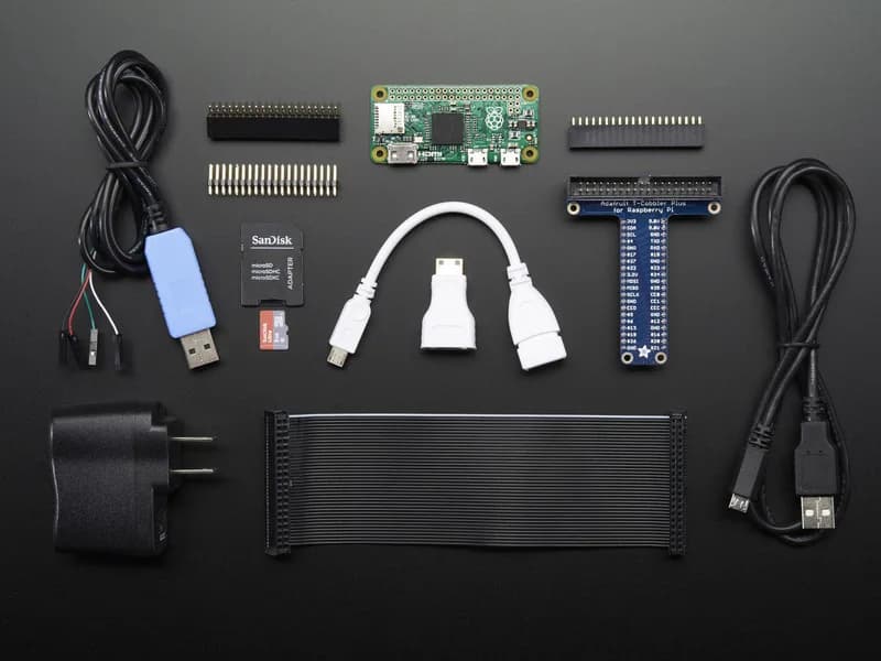 Стартовый пакет Raspberry Pi Zero с компьютером Pi Zero