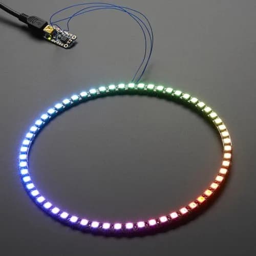 Кольцо NeoPixel - 1/4 60 LED