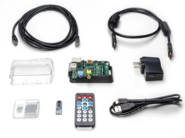 Пакет RaspBMC для Raspberry Pi — включает IRKey и пульт дистанционного управления
