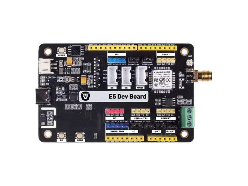 Комплект разработчика Wio-E5 — STM32WLE5JC, встроенные ARM Cortex-M4 и SX126x, поддержка LoRaWAN на EU868 и US915