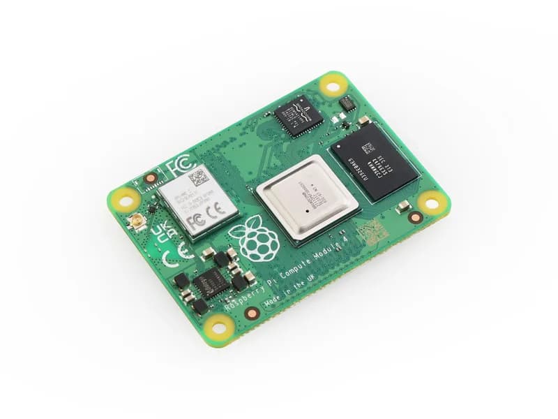 Вычислительный модуль Raspberry Pi CM4104000 — 4 ГБ ОЗУ, 2,4/5,0 ГГц Wi-Fi и Bluetooth 5.0 (CM4104000)