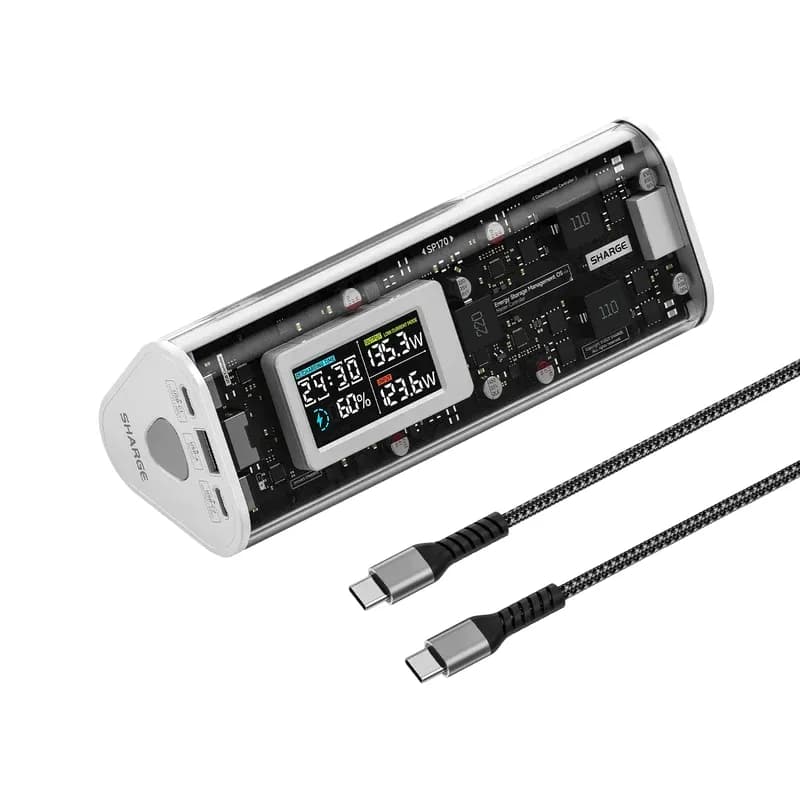 Sharge Shargeek 170 Power Bank
ОСОБЕННОСТИ
