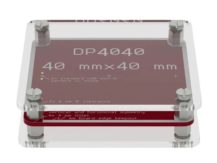 Базовый чехол Sick Of Beige v1, квадратный 40 мм (DP4040)
