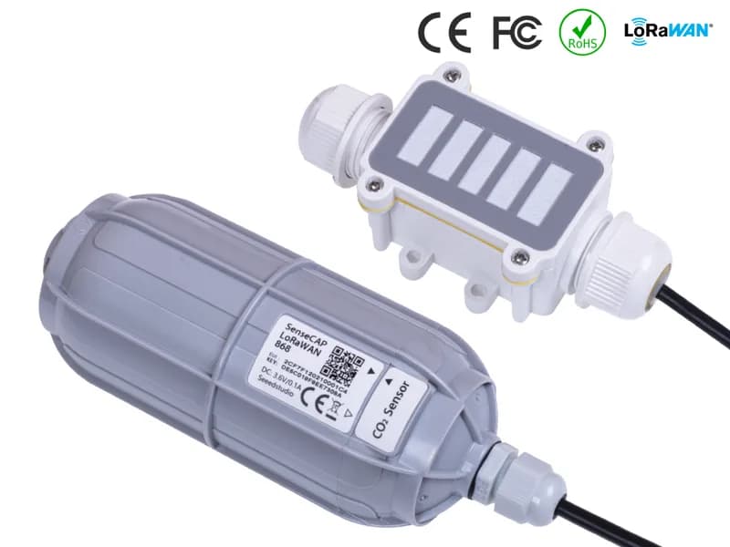 Беспроводной датчик CO2 SenseCAP — LoRaWAN EU868MHz