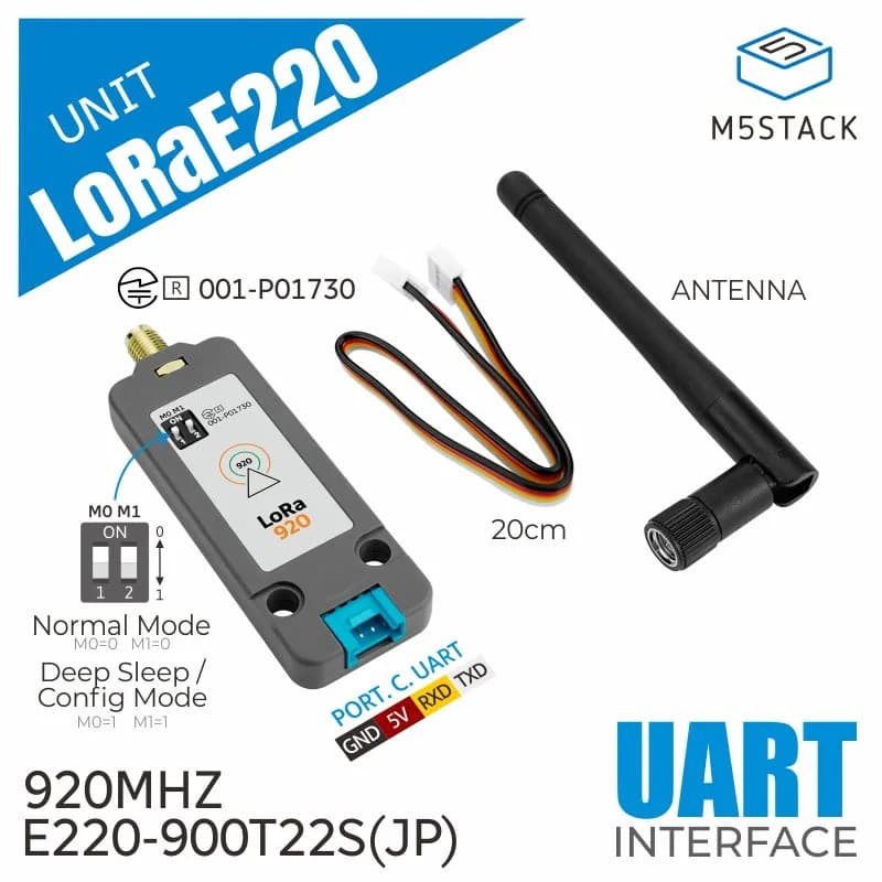 M5Stack LoRa JP E220-900T22S