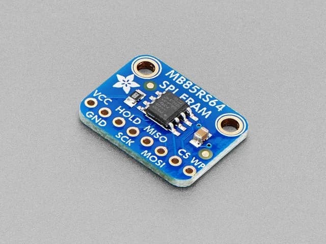 Adafruit SPI Энергонезависимая память FRAM — 64 Кбит / 8 Кбайт