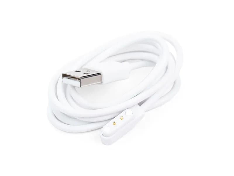 SenseCAP T1000 Магнитный зарядный кабель USB Type-A на 2P - белый, 1000 мм