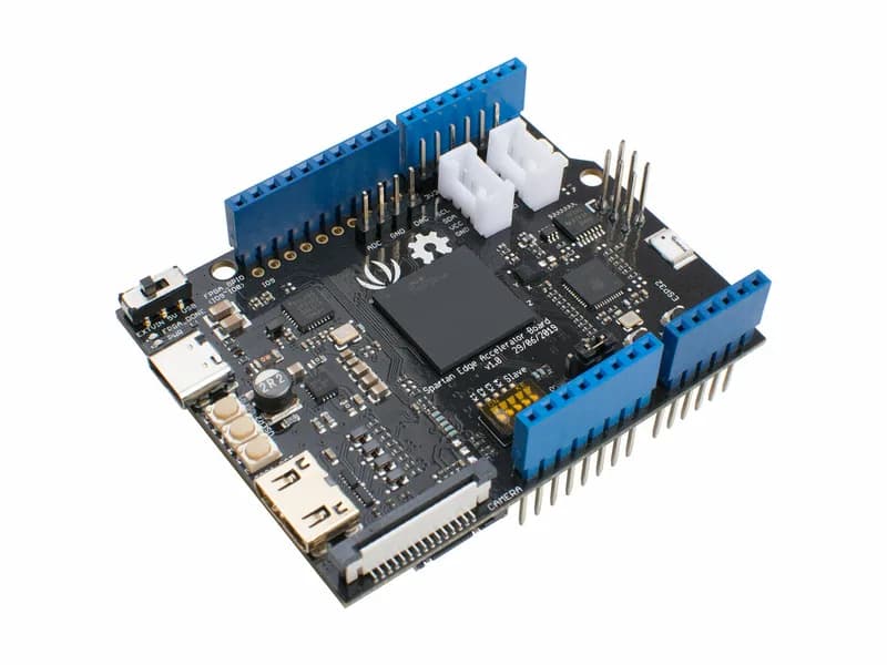 Плата ускорителя Spartan Edge — шилд Arduino FPGA с ESP32