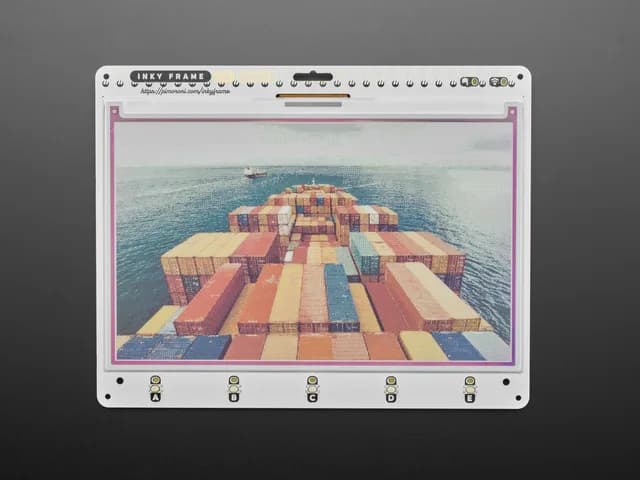 Рамка Pimoroni Inky 7,3 дюйма — Pico 2 Вт на борту