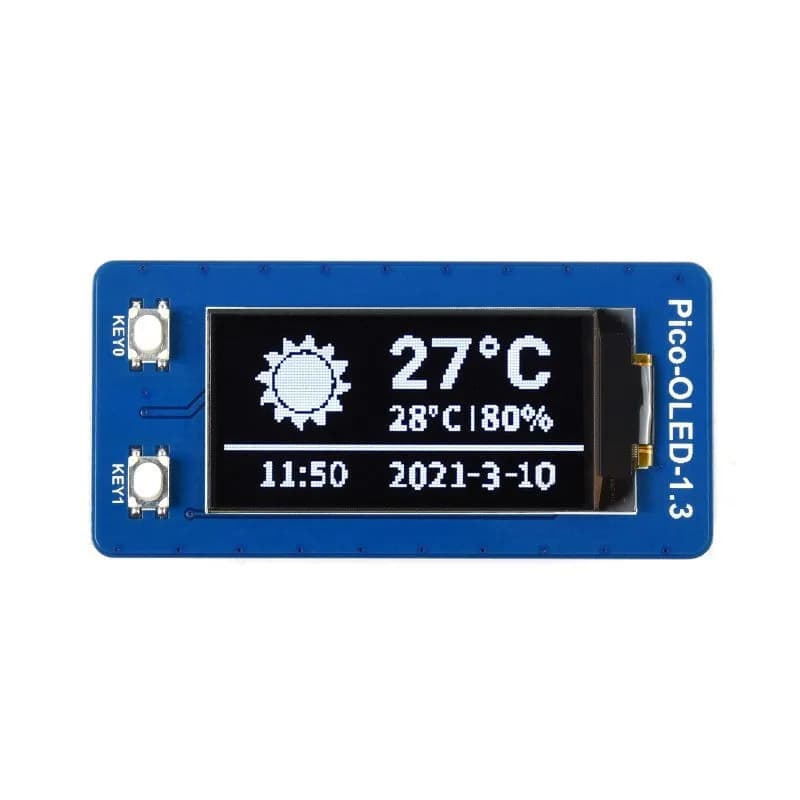 Малиновый Пи Пико 1.3 OLED
