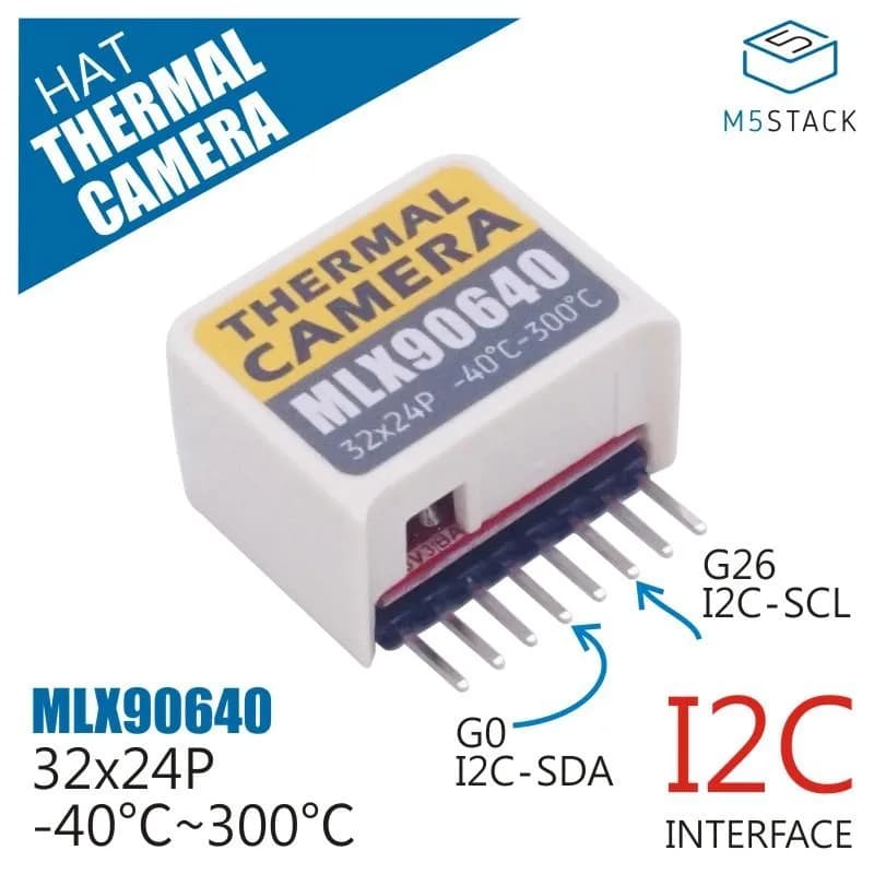 M5StickC ШапкаMLX90640