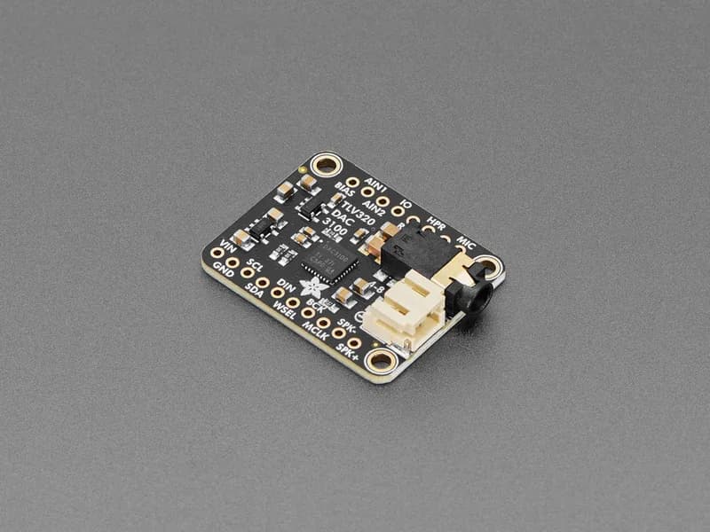 ЦАП Adafruit TLV320DAC3100 I2S с выходом на наушники и динамик