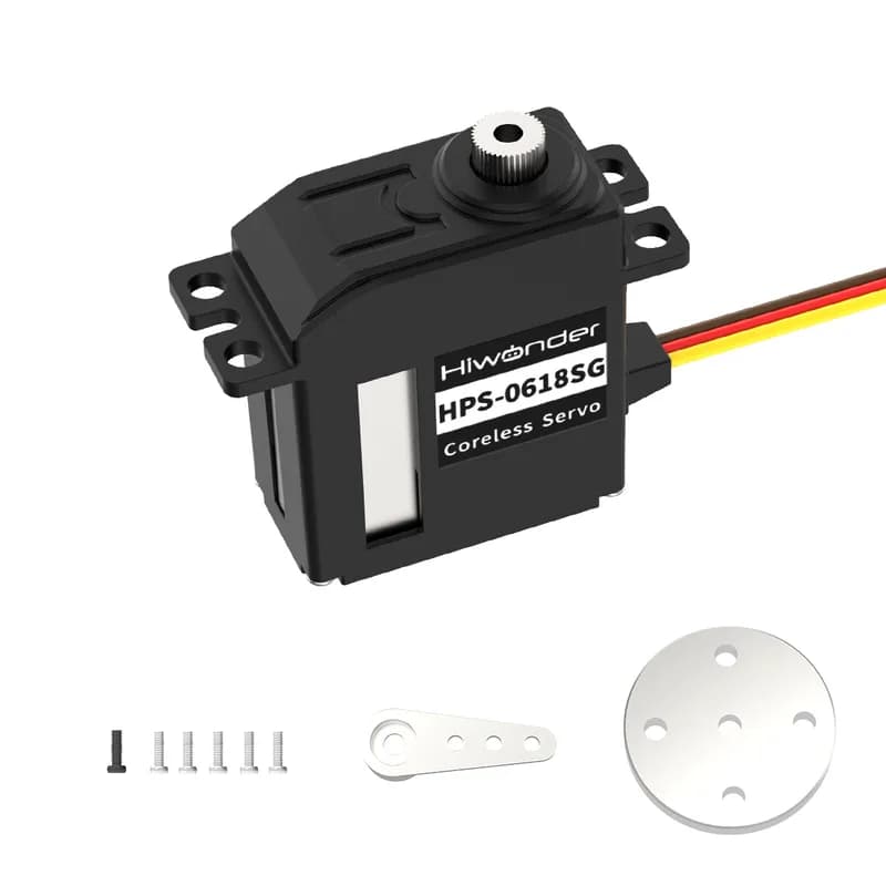 Hiwonder HPS-0618SG Микро высокоскоростной цифровой сервопривод без сердечника из нержавеющей стали для четвероногого робота-собаки