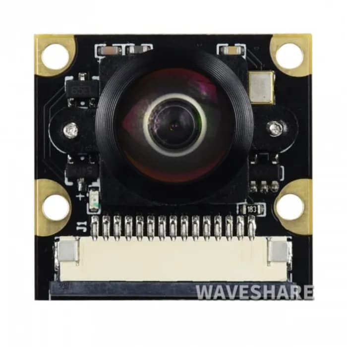 Камера Waveshare RPi (M) с объективом «рыбий глаз»