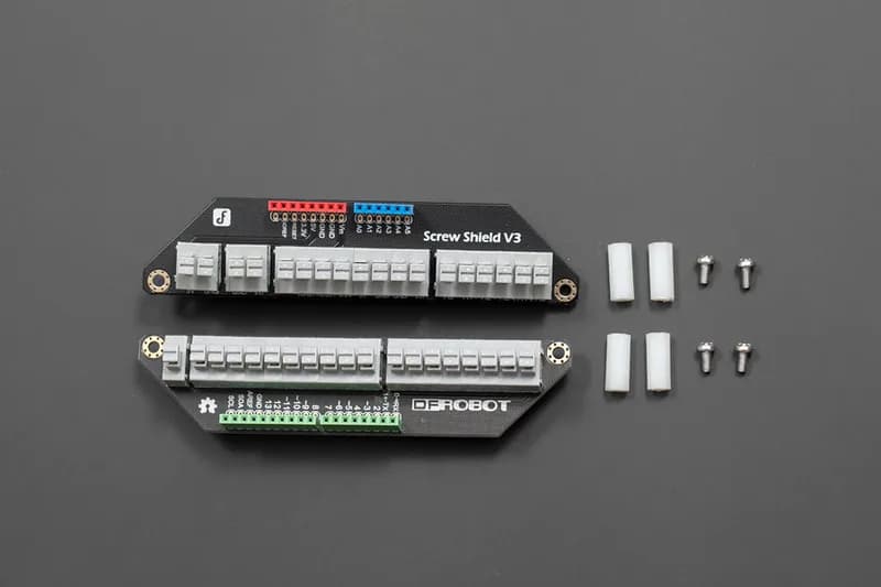 Безвинтовая клеммная заглушка для Arduino
