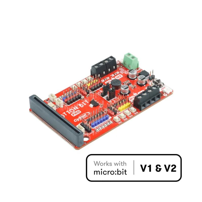 MOTION:BIT Pro - Плата расширения робототехники 12 В для micro:bit