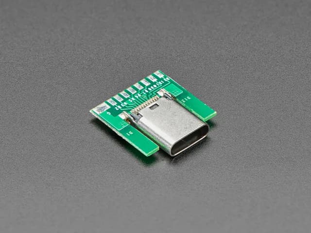 Розетка USB Type C — коммутационная плата для поверхностного монтажа