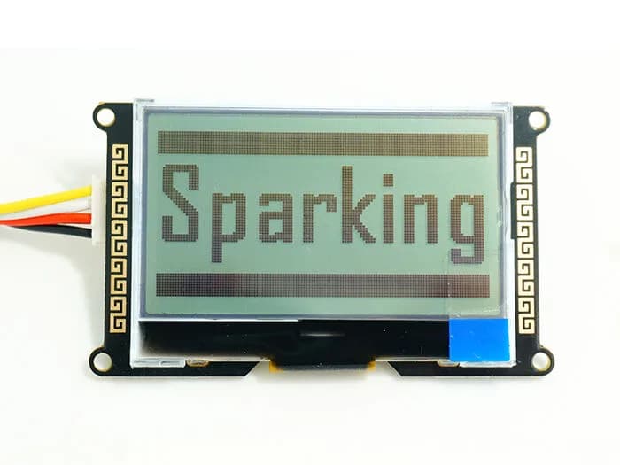 I2C_LCD (с переходным кабелем Grove)