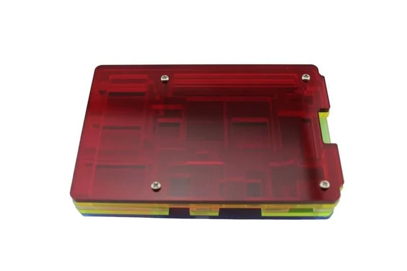СКИДКА 75%! Чехол Raspberry Pi 2 model B Rainbow