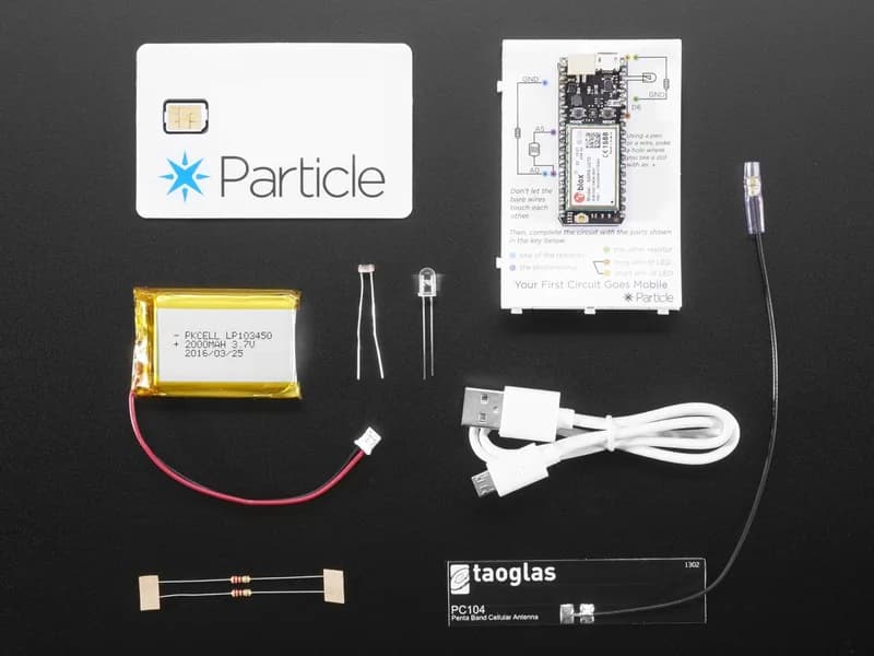 Комплект Electron Cellular IoT — 3G Европа/Африка/Азия