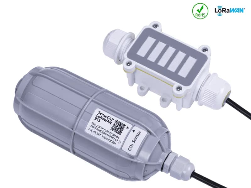 Беспроводной датчик CO2 SenseCAP — LoRaWAN AU915 МГц
