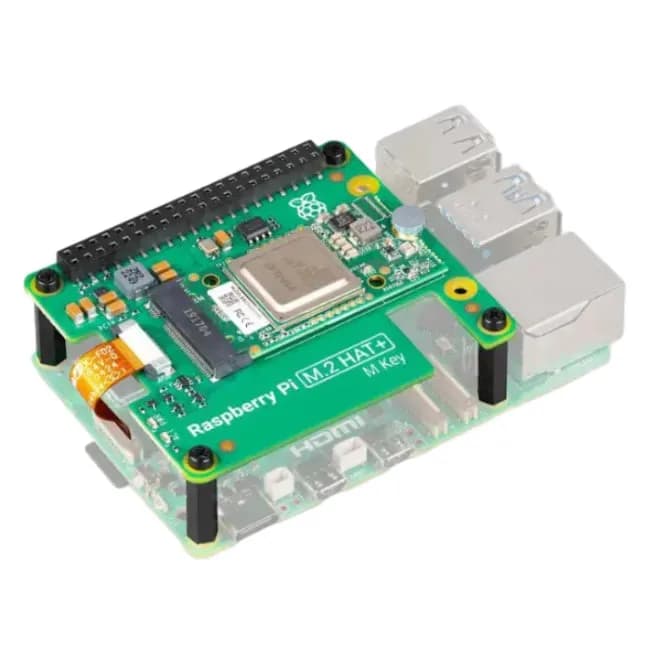 Официальный комплект Raspberry Pi AI M.2 HAT+ Hailo-8L (13 TOPS)
