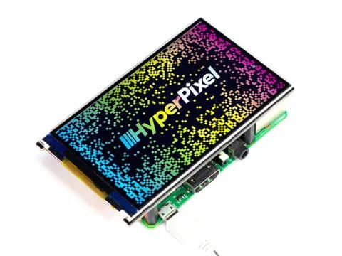 Pimoroni – без сенсорного управления – HyperPixel 4.0 – дисплей высокого разрешения для Raspberry Pi