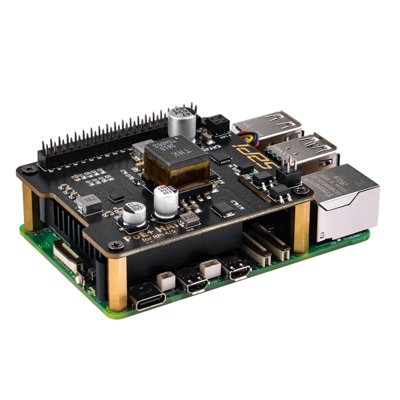 52Pi PoE+ для Raspberry Pi 5/4/3B+