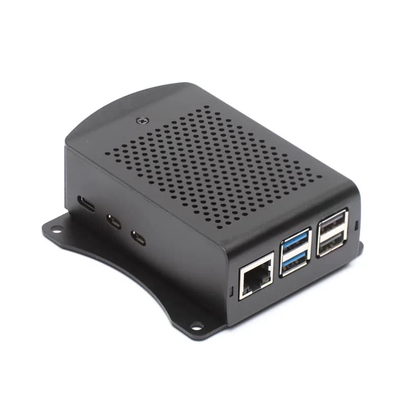 Черный чехол для Raspberry Pi 5