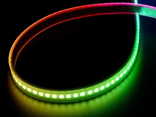 Цифровая светодиодная лента Adafruit DotStar - белая 144 светодиод/м - 0,5 метра