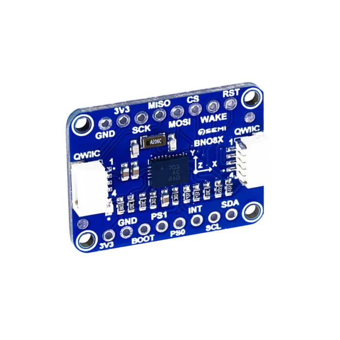 BNO085 9-DOF IMU Ориентация Qwiic Fusion Breakout -7Semi