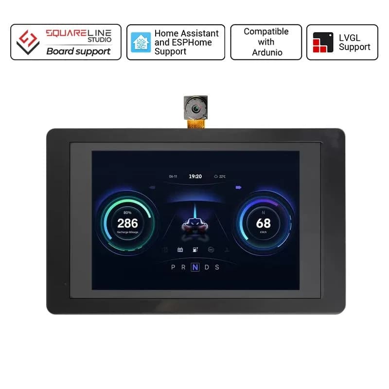 CrowPanel DLC35020S Терминал ESP32 3,5 дюйма, параллельный TFT-LCD, 480x320, HMI-дисплей с камерой OV2640