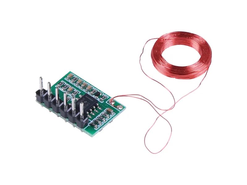 Мини-модуль RFID 125 кГц — предварительно припаянная антенна (расстояние считывания 35 мм)