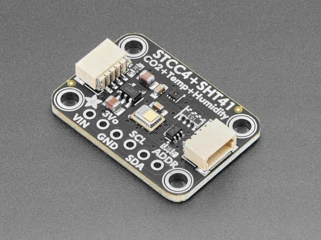Adafruit STCC4 и SHT41 — датчик CO2, температуры и влажности