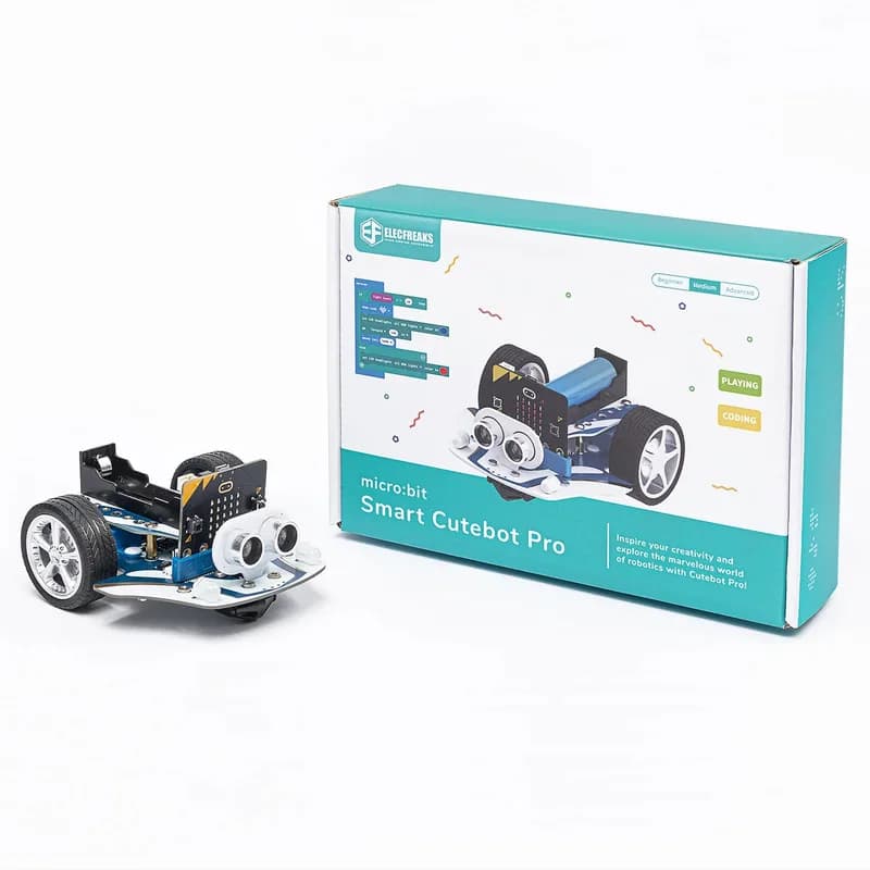 ELECFREAKS Smart Cutebot Pro V2, программирующий робот-автомобиль для micro:bit