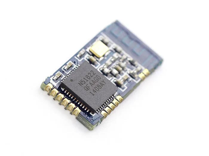 Модуль Nordic nRF51822 с низким энергопотреблением и антенной на печатной плате 2,4 ГГц 18,5*9,1 мм
Модуль