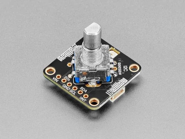 Поворотный энкодер Adafruit I2C Stemma QT с энкодером
