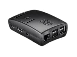 Черный корпус Raspberry Pi для моделей 3B, 3B+ и 2B (Multicomp)