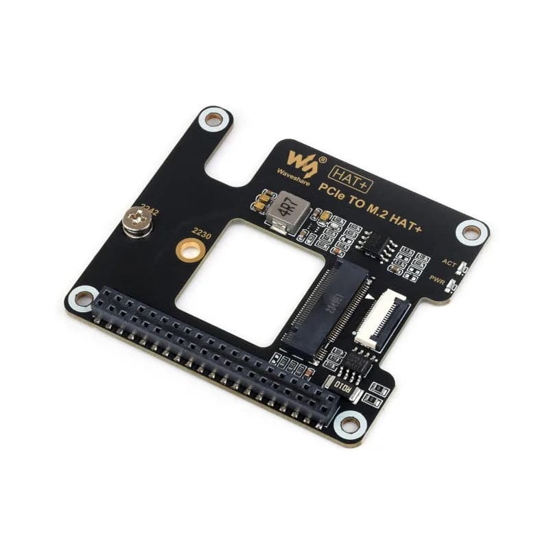 Твердотельный накопитель Waveshare Raspberry Pi 5 M.2 HAT+
